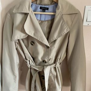 UK2LA midi trench coat